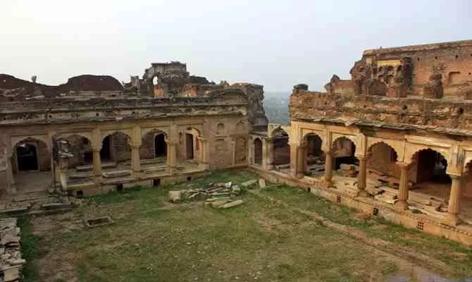 Historic haveli in the Chambal region